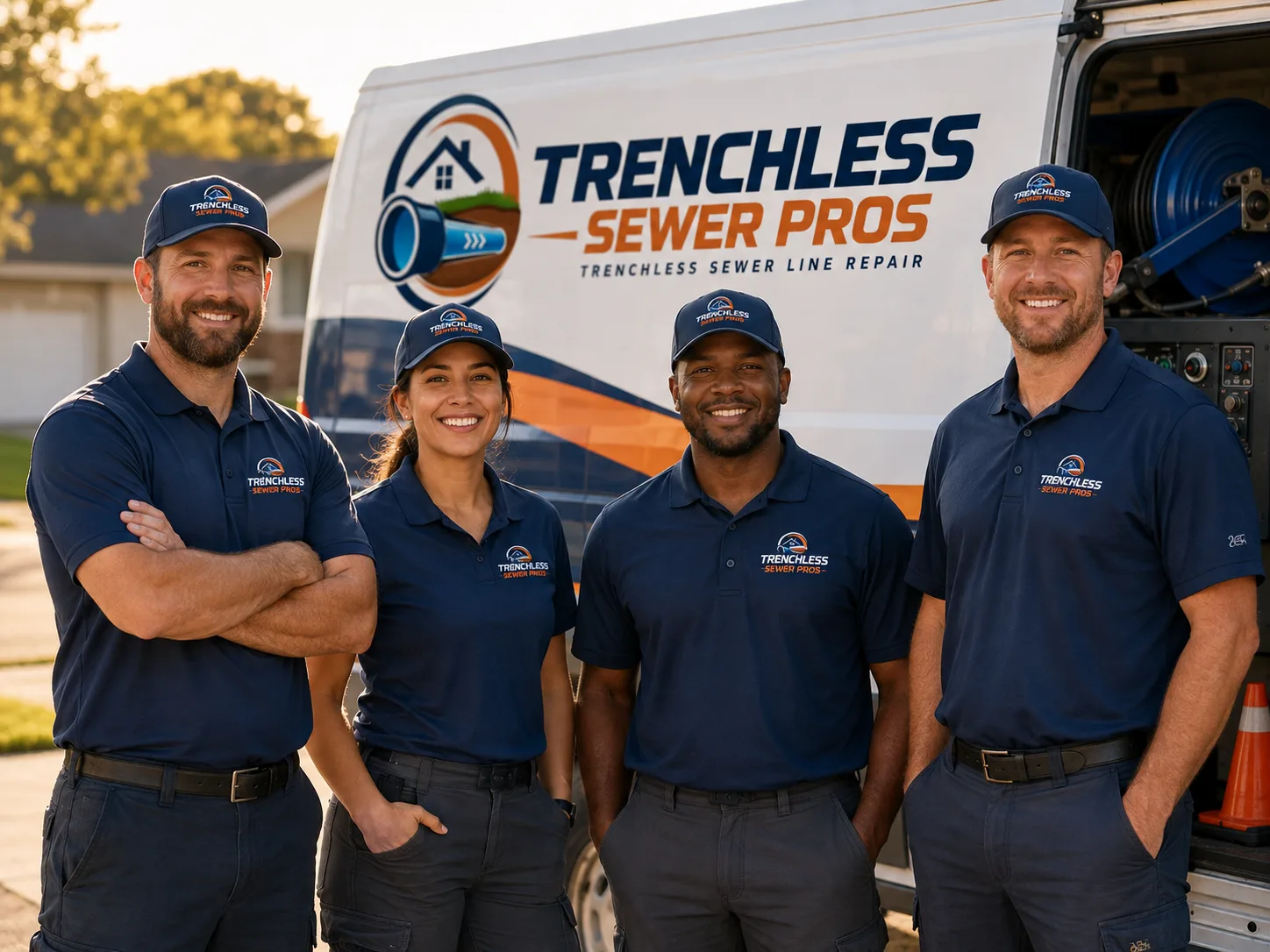 Trenchless Sewer Repair company in Cuney, TX